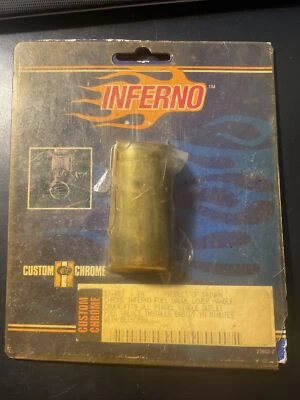 Custom Chrome 23-802 Inferno Fuel Valve Lever Handle Petcock Cover Harley D  'Q' - Image 1 of 3