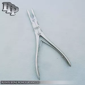 Ruskin Bone Rongeur 7" LEICHTER ABGEWINKELTER KIEFER Orthopädische HNO Chirurgische Instrumente - Bild 1 von 3