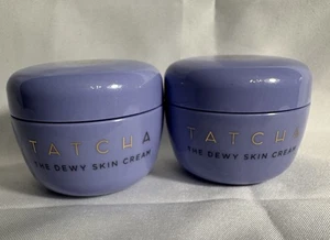 2x~TATCHA~The Dewy Skin Cream~10ml / 0.34 fl oz each~Mini’s ~NEW~ - Picture 1 of 3