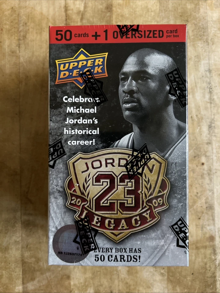 Juego de cartas coleccionables Upper Deck Michael Jordan 2009/10 Legacy Box Mj - ¡Nuevo, sellado! Foto 1 de 4