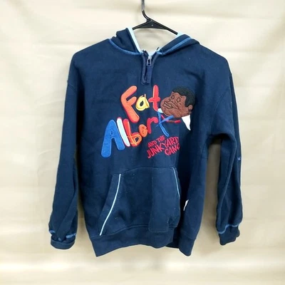 VTG Platinum FUBU Fat Albert & Junk Yard Game Pullover Hoodie Kids Sz 12/14 - Image 1 of 4