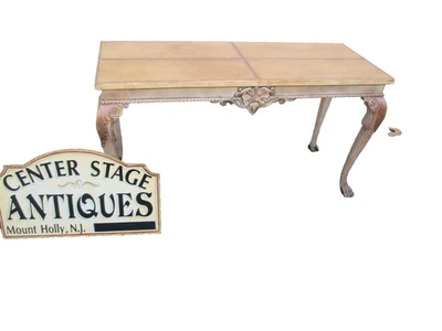 Consola decorativa superior de cuero 63923 mesa de pasillo aparador servidor Foto 1 de 4