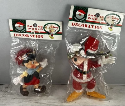 Adorno de Navidad vintage de Santa’s World Disney Kurt Adler Goofy Pinocho  Foto 1 de 4