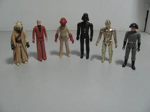 Vintage Kenner Star Wars Original 1977 Figures Except One Selling As Shown As Is - Picture 1 of 11