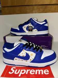 Talla 8.5 - Nike SB Dunk Low Supreme Stars Hyper Royal 2021 - Imagen 1 de 10