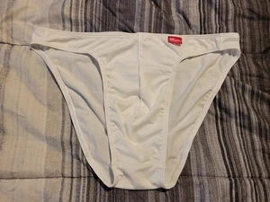 MENS BVD BIKINI BRIEF RARE WHITE L/XL - Picture 1 of 2