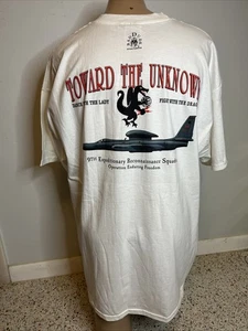 Vintage USAF NOS 90’s 9th EXPEDITIONARY RECONNAISSANCE Squadron T Shirt XXL Spy - Picture 1 of 10