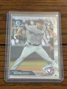 Ryan Borucki 108/499 2019 Bowman Chrome Refractor Rookie Rc Blue Jays - Picture 1 of 2