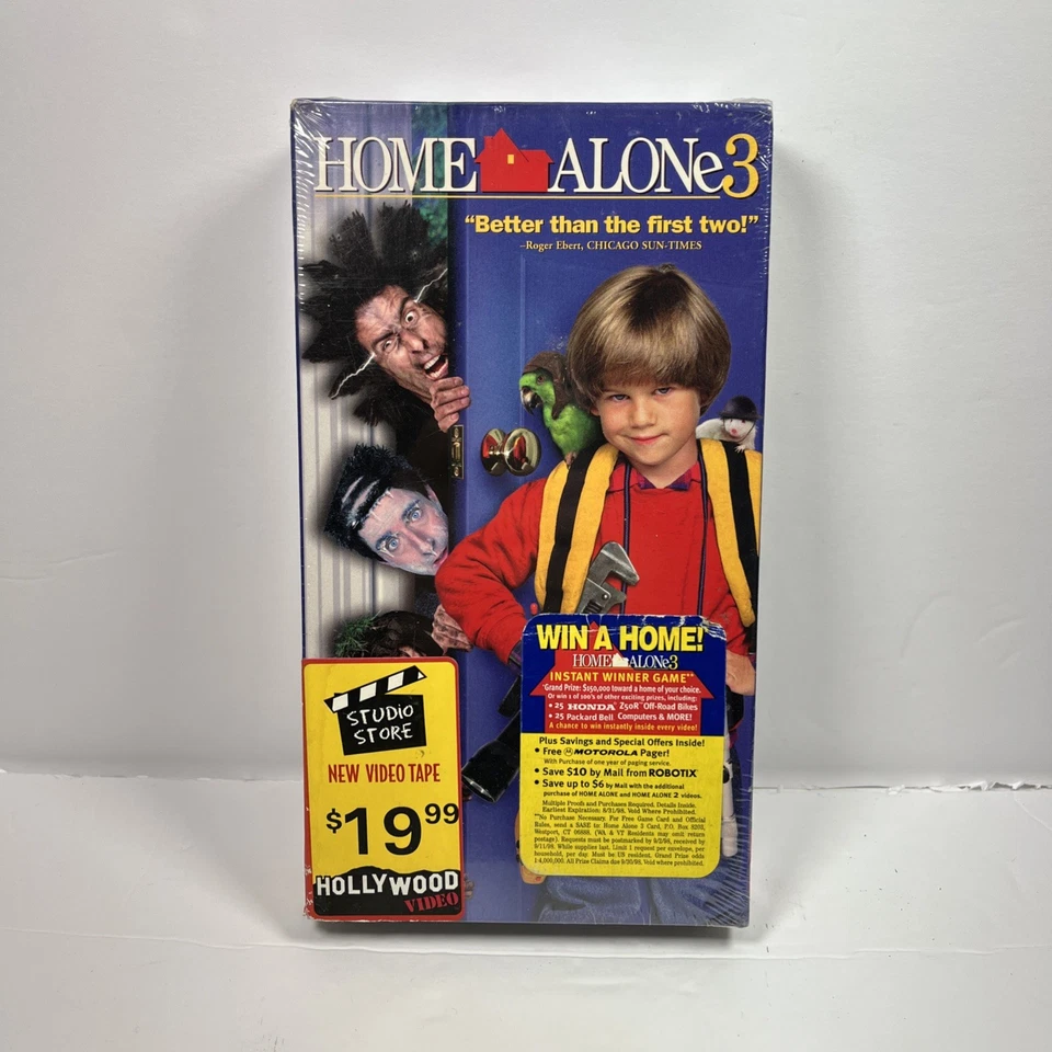 Home Alone 3 | VHS, 1998 | Brand New and Sealed - Image 1 of 4