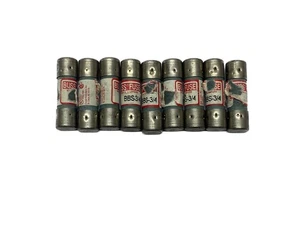 NOS LOT 9 Buss Fuses 3/4A 600VAC Fast Acting Midget Fuses BBS-3/4  - Picture 1 of 4