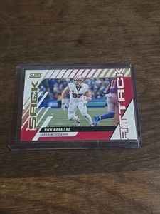 2025 Score Sack Attack #12 Nick Bosa - San Francisco 49ers Gold Foil - Bild 1 von 2