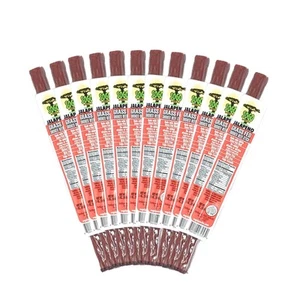 Jalapeno 100% grasgefütterte Rindfleischsticks, , Low Carb und Glutenfrei Snack, Wandern... - Bild 1 von 8