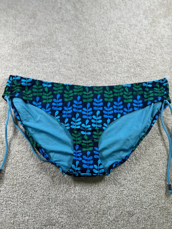 Calças de natação femininas American Eagle azul verde XXL elastano de náilon - Imagem 1 de 4