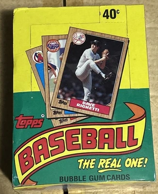 Caja de cera de béisbol Topps 1987 36 paquetes sellados de un estuche sellado autenticado por PSC Foto 1 de 2