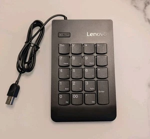 NEW Lenovo Gen II USB Wired 10-Key Numpad Accounting Data Entry for Laptop or PC - Picture 1 of 5