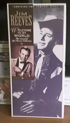 Jim Reeves Welcome To My World The Essential Jim Reeves Collection 2 CD Box Set Foto 1 de 4