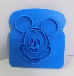 Disney Mickey Mouse Picture Toast Sandwich / Baking Imprint - Pre-owned - Picture 1 of 7