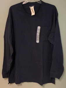 NUEVO Para hombres Duluth Trading Co Azul Marino Cola Larga T Manga Larga Estilo #95687 Talla 2XL - Imagen 1 de 7