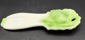 Celery Shaped - Spoon Rest - Ceramic - Picture 1 of 4