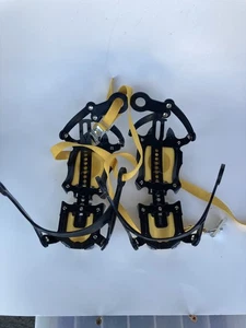 Crampons Spikes for Hiking Boots Men/Women Snow Traction Ice Cleats 5-13 - Picture 1 of 13