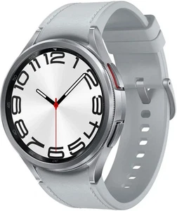 Samsung Galaxy Watch 6 Classic 47mm SM-R960 Bluetooth Silver Smartwatch Open Box - Picture 1 of 5
