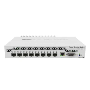 Used MikroTik CRS309-1G-8S+IN Cloud Router Switch 8xSFP+ 1x GLAN PoE-In, RS232, - Picture 1 of 4