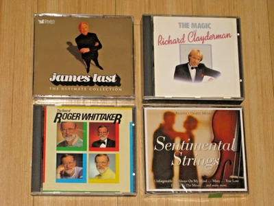 James Last Ultimate Collection Richard Clayderman Roger Whittaker 4 CD Albums - Image 1 of 2