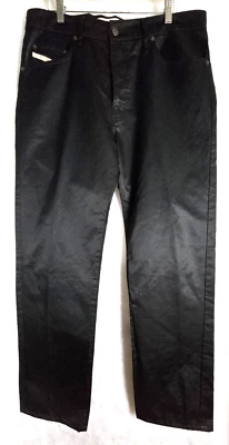 Pantalones Pantalón De Colección Años 90 Diesel KEETAR Satinado W36 L30 Hecho en Italia Foto 1 de 4
