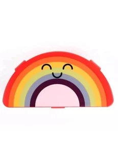 Target Bullseye Playground Rainbow Bento Lunch Box Snap Lid Kids Meals - Picture 1 of 3