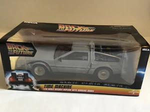 NECA 2020 Back To The Future Time Machine DeLorean 1/16 Replica w/ Working Doors - Picture 1 of 7