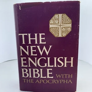 New English Bible with the Apocrypha- 1971 HB/DJ - Picture 1 of 10