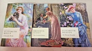 3 x Quills Historical Romance 2 in 1 Books - 6 Stories -PB - FREE POST - Picture 1 of 3