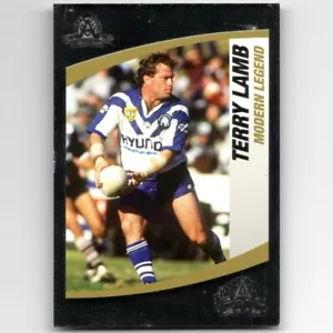TERRY LAMB 2008 Daily Telegraph Rugby League NRL Card BULLDOGS #218 PSA - Picture 1 of 2