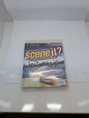 Scene It Bright Lights Big Screen (Sony PlayStation 3, 2009) Manual included FS - Image 1 of 3