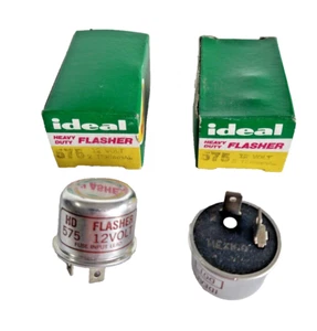 2 Pcs Heavy Duty Hazard Warning Flasher 12V 2-Terminal Trailer Towing IDEAL 575 - Bild 1 von 10