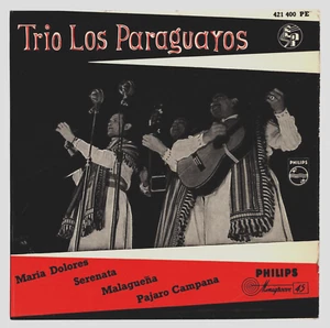 Vinyl-7"-Cover # only Cover # Trio Los Paraguayos # EP # Philips # 1958 # mint- - Bild 1 von 2