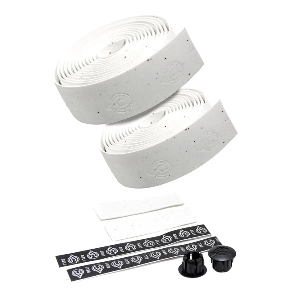 Cinelli Gel Cork Handlebar Tape White Road Race Cross Tour Fixed Drop Bar Bike - Image 1 of 1