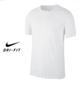 The Original Blanca Nike Camiseta Juvenil Corte Atlético Mangas Cortas Camisa Dri-FIT 10/12 - Imagen 1 de 2