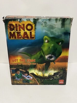Dino Meal Game Get The Eggs Before The Dino Gets You! 100% Complete Tested! - Image 1 of 4
