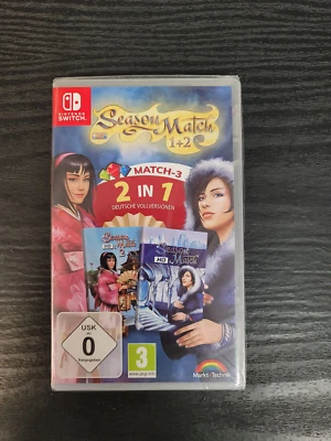 Season Match 1 + 2 HD Edition 2 in 1 Nintendo Switch Brand New Factory Sealed - Image 1 of 2