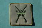 Raf - Hq Raf Regiment - Green On Green  - Sew On Patch - No1018a