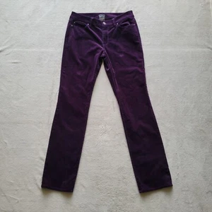 Ann Taylor Signature Straight Fit Cord lila Gr. 6 - Bild 1 von 8