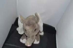 Wild Republic Elephant 10" Plush Toy Stuffed Animal Pre Owned Tags E8 Plush - Picture 1 of 4