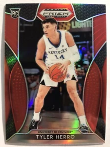 2019-20 Panini Tyler Herro Silver Prizm Red Rookie Card RC Miami Heat 🔥🔥 - Picture 1 of 3