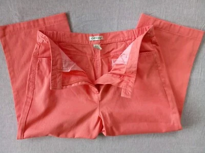 Orvis Women's 12 Stretch Waistband Outdoor Mom Pure Cotton Capri Denim Pants - Image 1 of 4