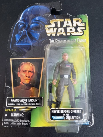 Hasbro Star Wars Power Of The Force: Grand Moff Tarkin Action Figure - New Cover