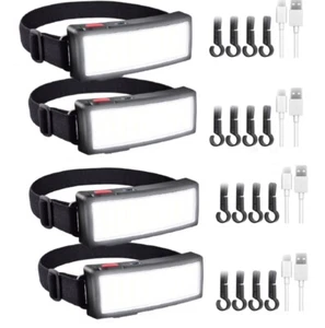 Faro LED 1200 Lúmenes USB Recargable COB Proyector Ligero 5000-5500k - Imagen 1 de 16