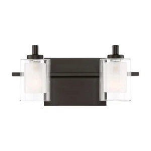 Quoizel Kolt 2 Light Bath Light, Western Bronze - KLT8602WTLED - Picture 1 of 1