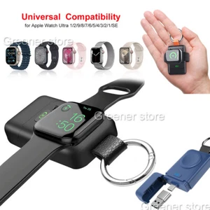 Przenośna ładowarka magnetyczna Bank 1400mAh do Apple Watch 9/8/7/6/5/UItra/UItra 2 - Zdjęcie 1 z 22