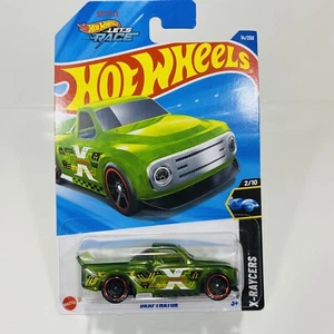 Hot Wheels Draftnator Clear Green Pickup 2025 X-Raycers 2/10 Long Card 014/250 - Bild 1 von 10